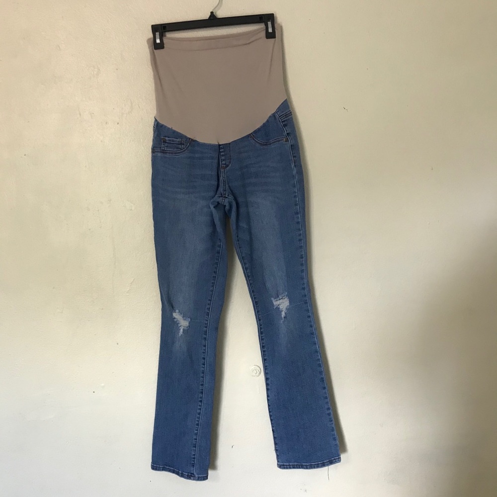 Indigo blue pant maternity size M